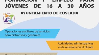 El Ayuntamiento de Coslada ofrece empleo y formación para 90 jóvenes