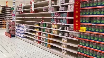 Situación de los supermercados: escasez de productos y subidas de precios