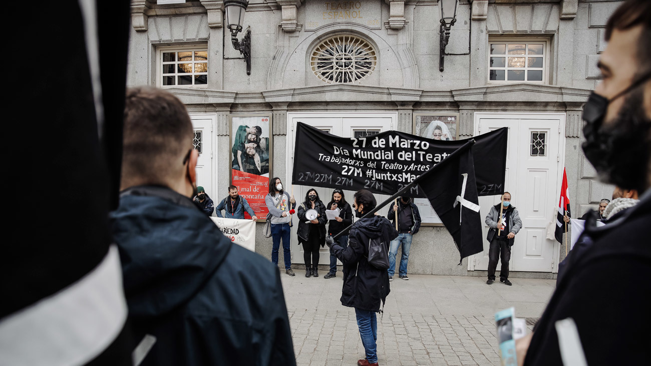 El mundo del teatro pide en Madrid una ley  que regule sus "especiales" condiciones laborales