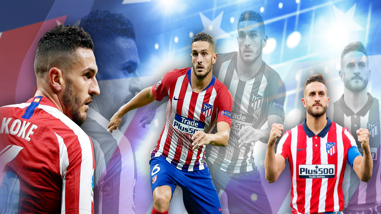 Koke, el jugador con más partidos de Liga en la historia del Atlético de Madrid