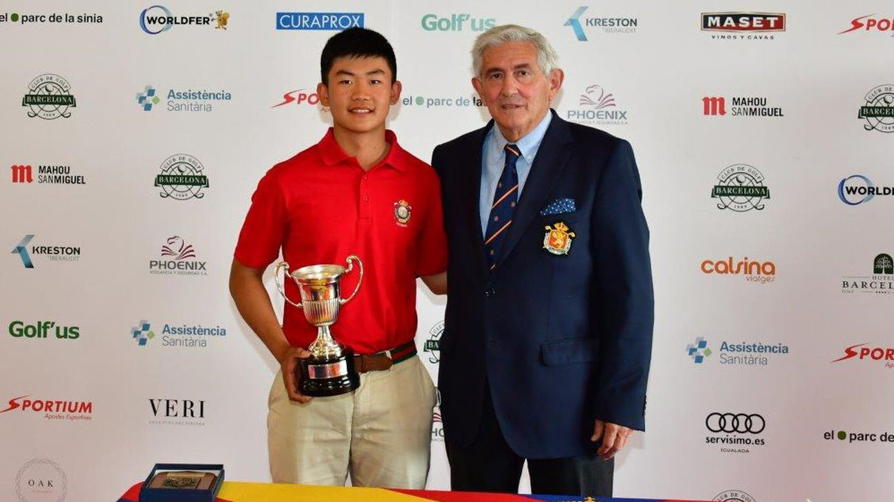 El madrileño Jorge Hao, campeón de España sub'18 de golf