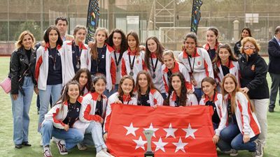 Madrid, subcampeona de España sub'16 de hockey