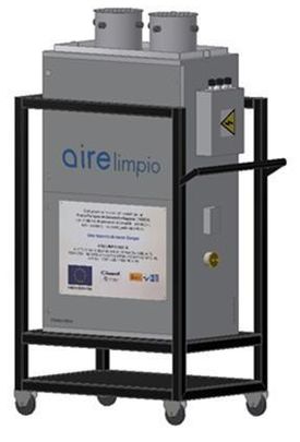 Equipo ensayado en la UCI del Hospital 12 de Octubre / CIEMAT