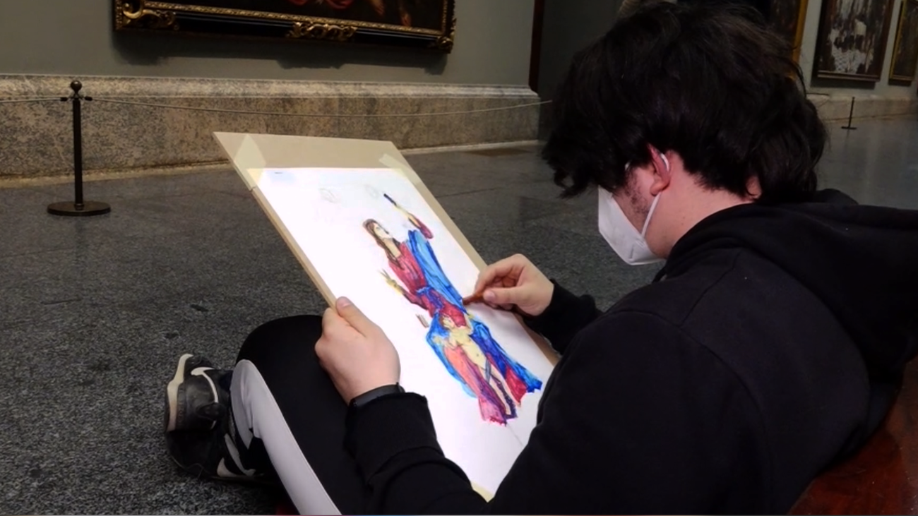 Olimpiadas de dibujo artístico en el Museo del Prado