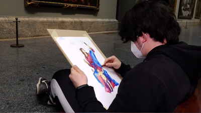 Olimpiadas de dibujo artístico en el Museo del Prado