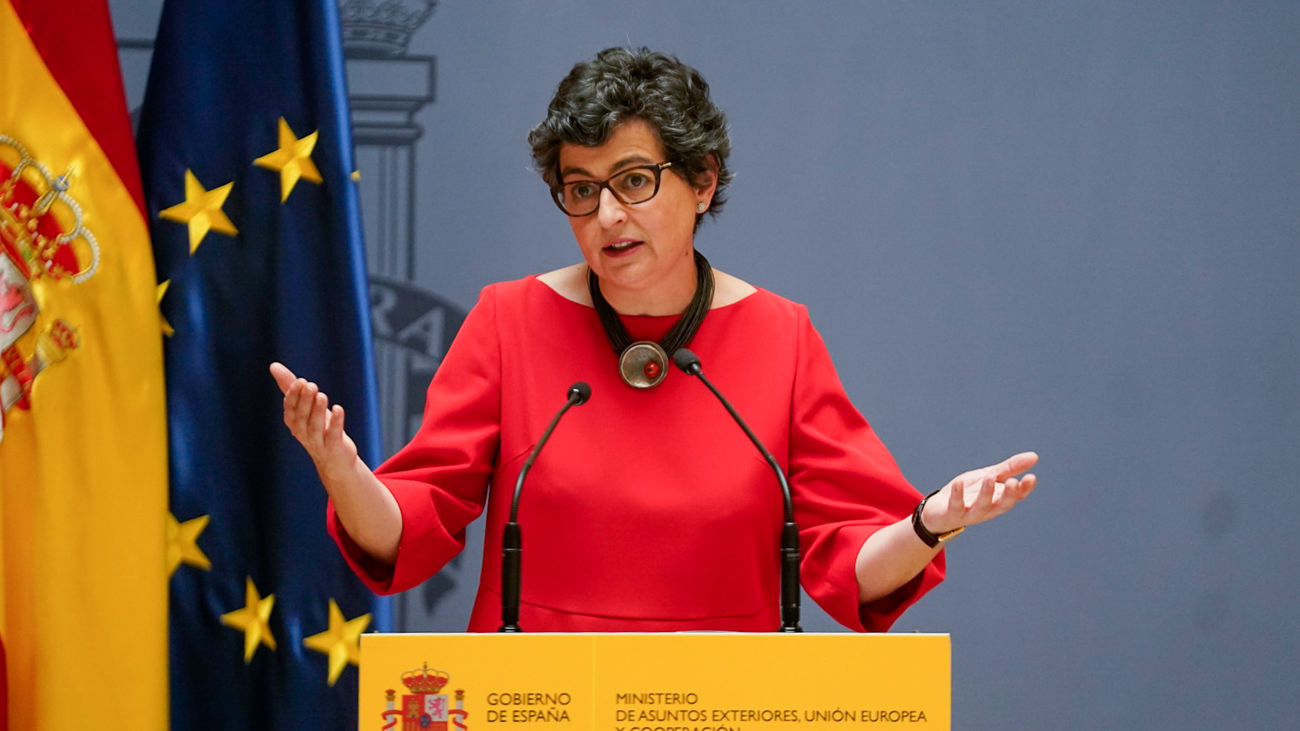 La exministra de Asuntos Exteriores, Unión Europea y Cooperación,  Arancha González Laya