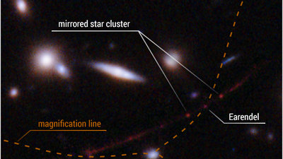 El telescopio Hubble detecta la estrella más lejana jamás observada, a 12.900 millones de años luz