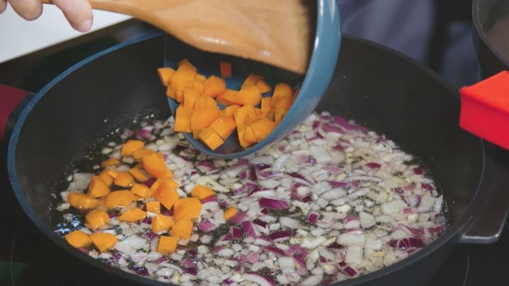 Receta de pastel de carne con boniatos