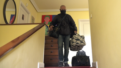 Así ha dejado la habitación que okupaba el 'exespía ruso' en Villaviciosa de Odón