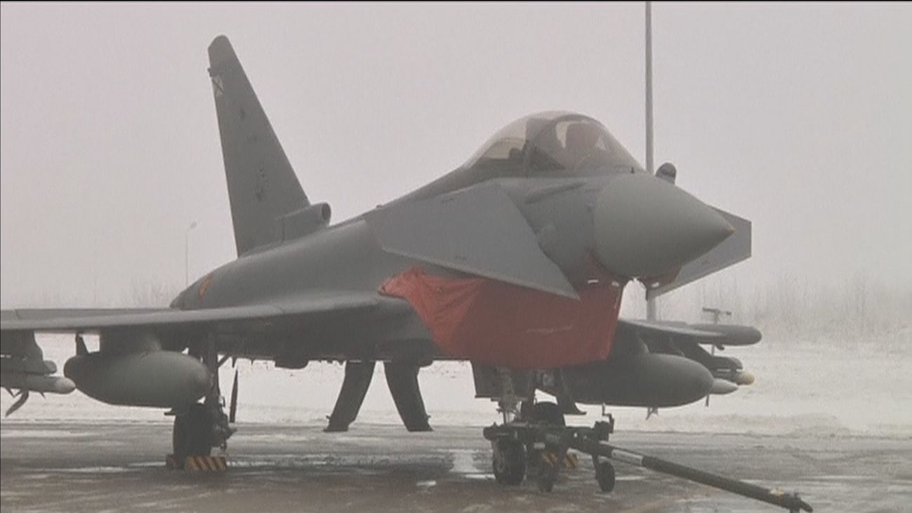 España envía a Lituania cazas dentro de las misiones de la OTAN