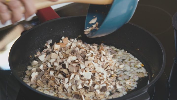 Receta de pimientos rellenos de setas