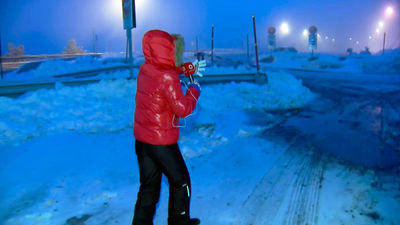 Ola de frío polar en plena primavera en Madrid