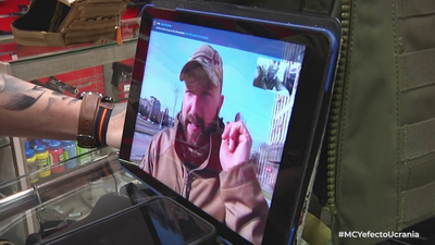 Kyrylo nos muestra la bomba que ha caído en Kiev: "Estamos pasando mucho miedo pero sabemos que vamos a vencer"