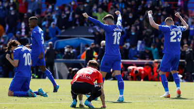 1-0. El Getafe triunfa ante el Mallorca: Villar desatasca, Mayoral machaca