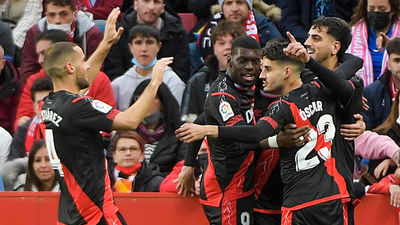 2-2. El Granada y el Rayo Vallecano firma tablas en un partido loco