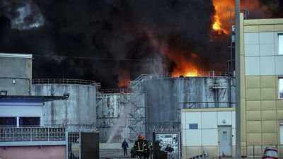 Atacada con misiles una refinería en la ciudad de Odesa