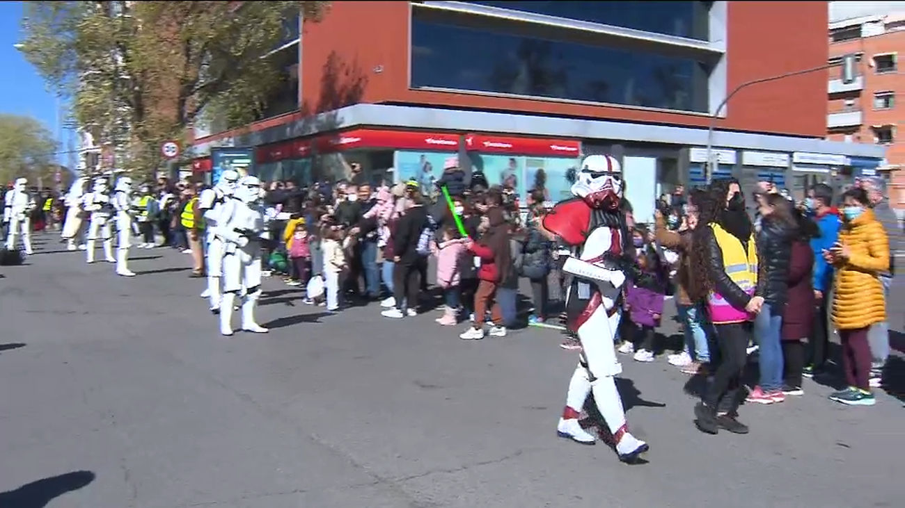 Así han desfilado en Madrid las tropas imperiales de la Legión 501 de Star Wars