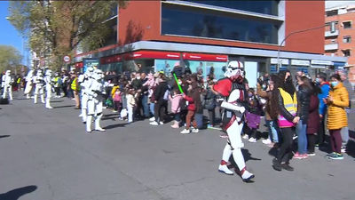 Así han desfilado en Madrid las tropas imperiales de la Legión 501 de Star Wars