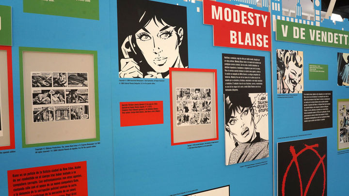 Modesty Blaise, una creación de Peter O`Donnell y Jim Holdaway con participación del español Romero / AYTO MÓSTOLES