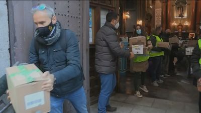 Agentes de CSIF y Jupol Madrid viajan a la frontera de Ucrania para repartir ayuda humanitaria
