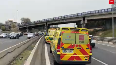 Herido grave un motorista en un accidente en la A-5