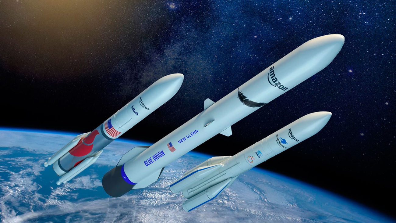 Amazon contrata 83 cohetes para su Internet espacial
