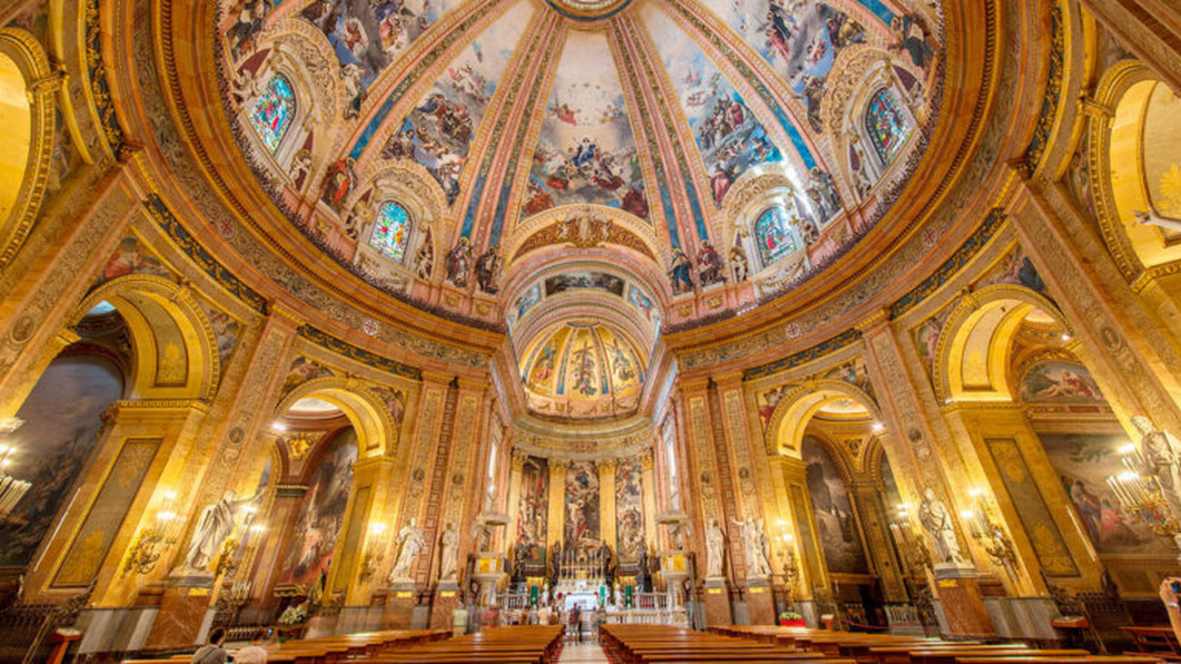 Interior de la Basílica de San Francisco el Grande
