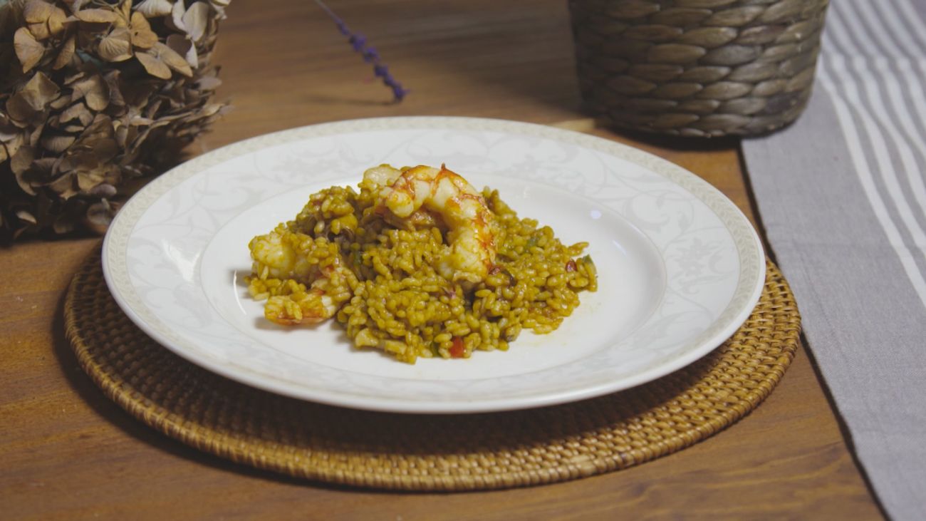 Hasta la cocina: Arroz de gambones y chipirones