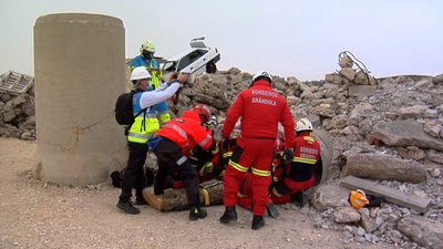 Asistimos a un simulacro de terremoto en la Escuela Nacional de Protección Civil de Rivas Vaciamadrid