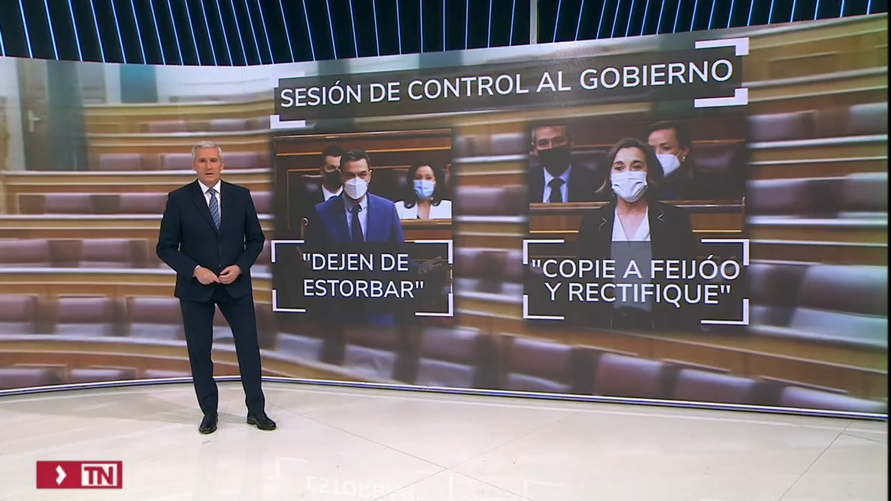 Sesión de Control en el Congreso: nueva sesión bronca entre el Gobierno y la oposición