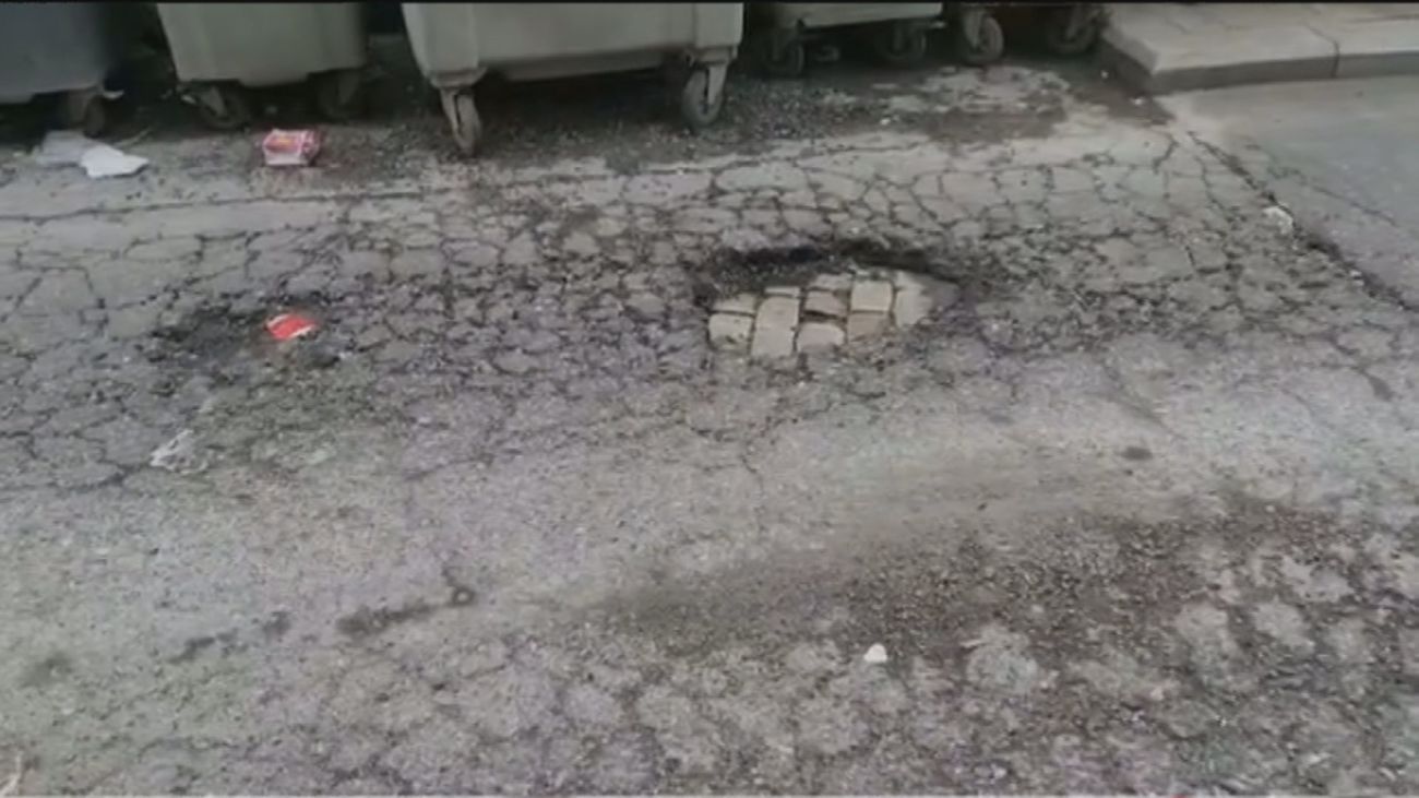 La "calle reventada" de Madrid