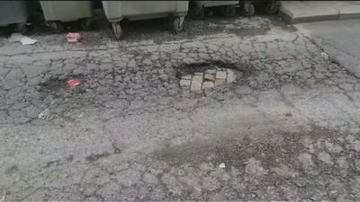 La "calle reventada" de Madrid