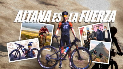 Aventura solidaria en Sudáfrica en mountain bike por Aitana