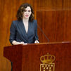 Ayuso: No pactaré con quienes arruinan España ni "con quienes pretenden subirles los impuestos a los madrileños"