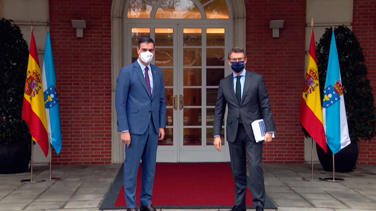 Sánchez y Feijóo se reúnen este jueves en Moncloa con recetas económicas alejadas