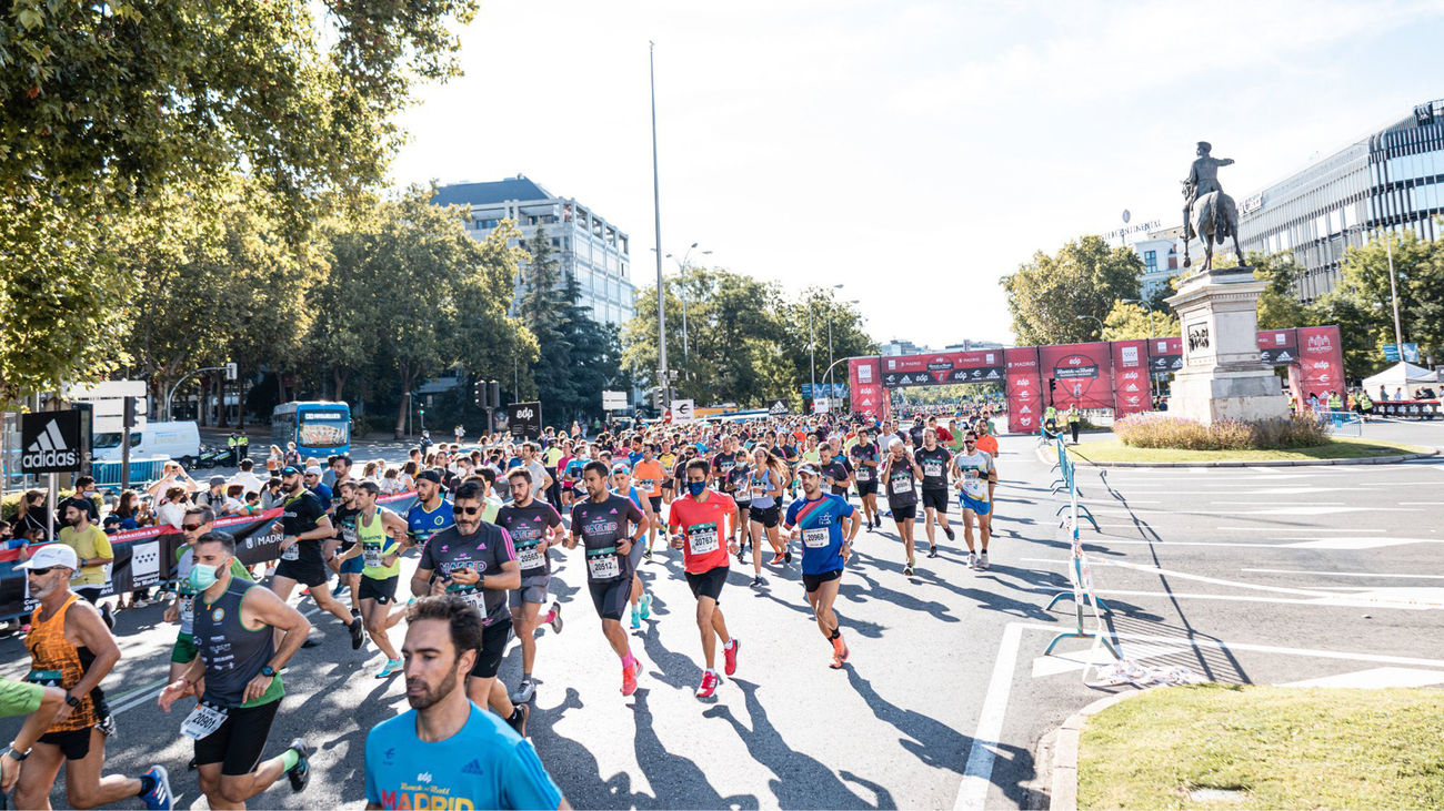 El Maratón de Madrid reunirá a más de 30.000 corredores en tres distancias