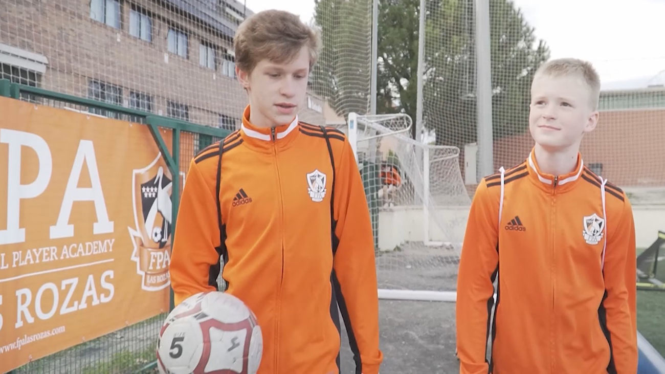 Mike e Iván Gross, dos hermanos ucranianos en el FPA Las Rozas