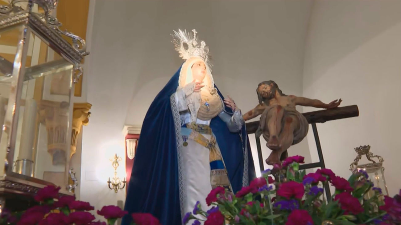 El Cristo del Perdón y la Misericordia, listos para abrir las procesiones de Semana Santa en Madrid