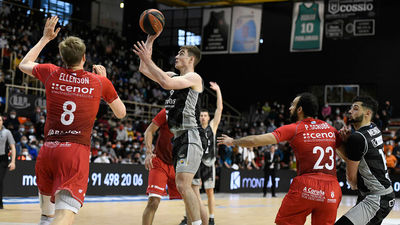 93-92. Un triunfo agónico para el 'Partizán' de Fuenlabrada