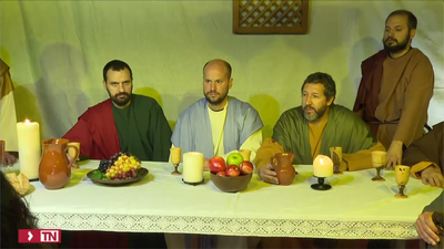 Más de 250 figurantes representan este sábado la pasión viviente de Colmenar Viejo