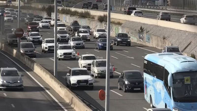 Las carreteras madrileñas recobran la normalidad en la salida de la Semana Santa