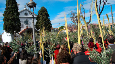 La Semana Santa de Parla arranca con las tradicionales procesiones de Ramos y el Traslado de Pasos