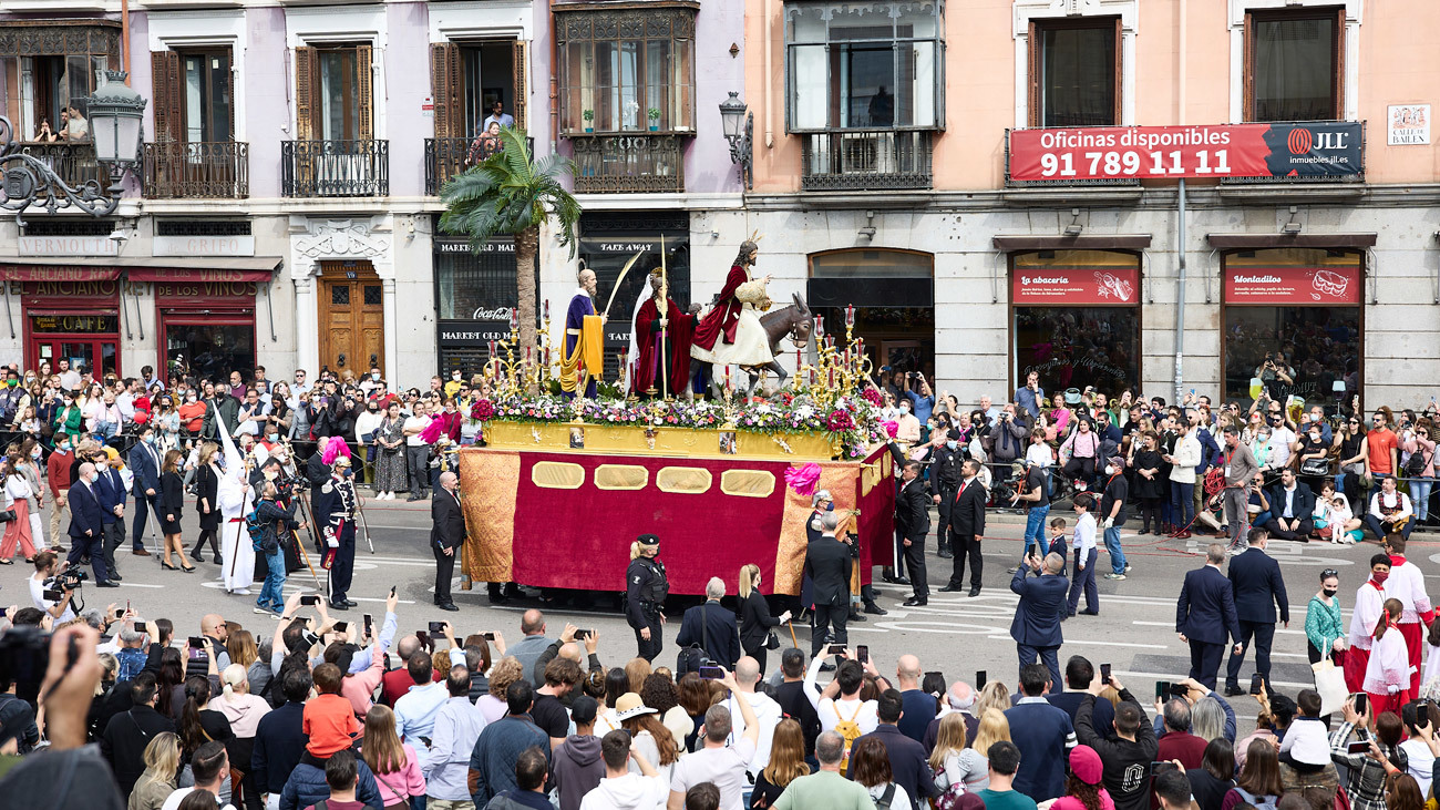 Madrid inaugura la Semana Santa con celebración multitudinaria el Domingo de Ramos