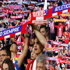 El Atlético de Madrid cierra la temporada con 140.419 socios, récord histórico del club