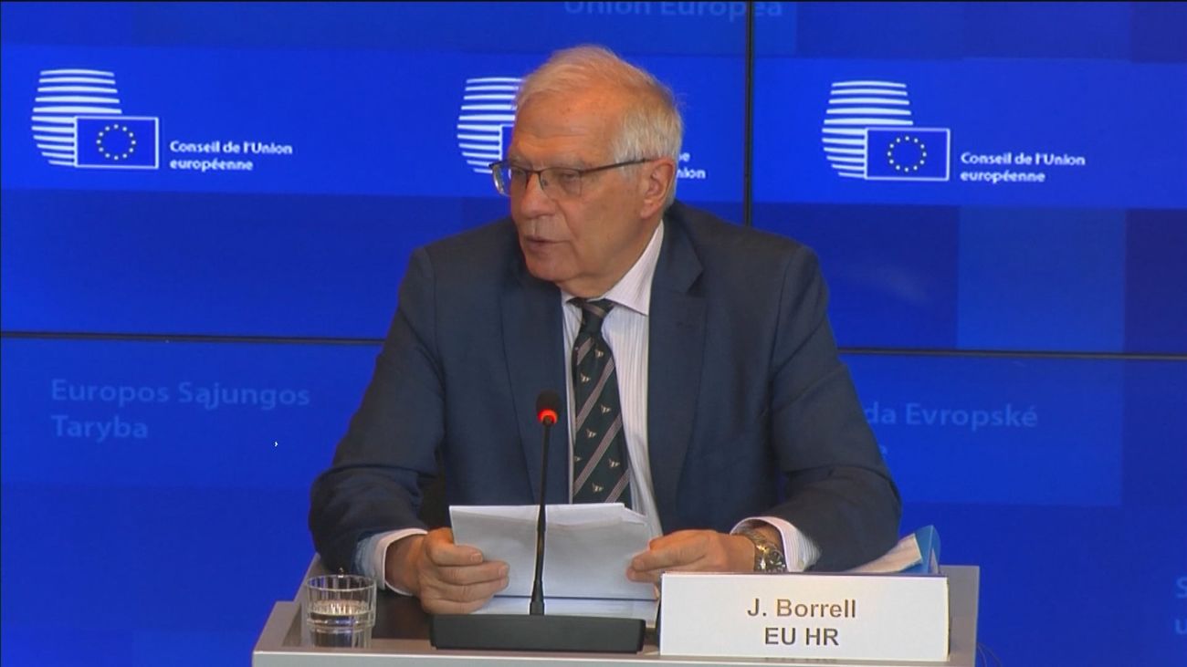 El alto representante de la UE para Asuntos Exteriores, Josep Borrell