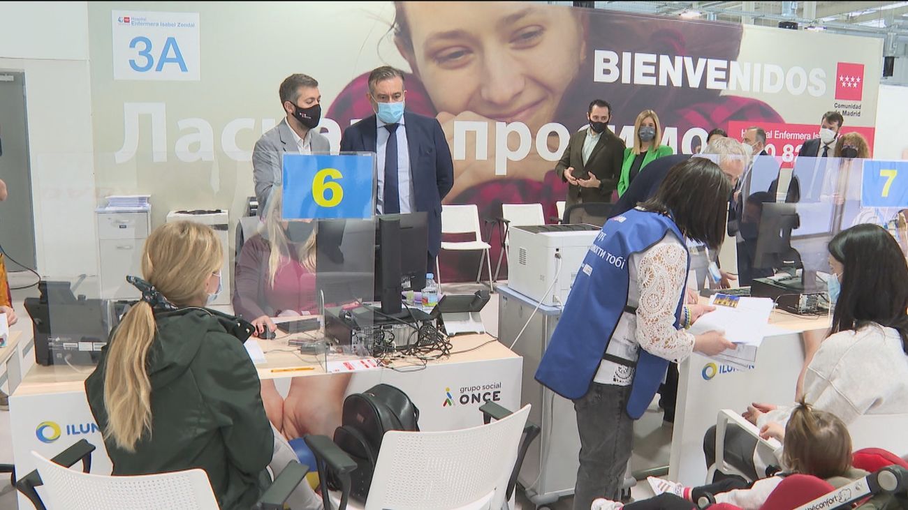 Madrid presta más de 20.000 servicios a los refugiados ucranianos en la región