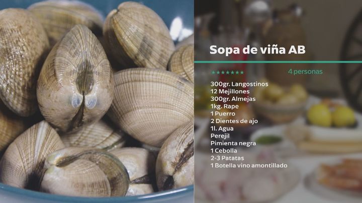 Receta de sopa de viña AB