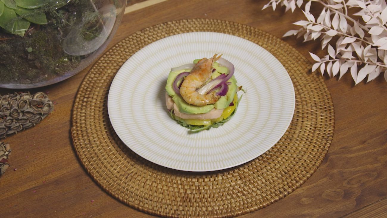 Hasta la cocina: Falso ceviche de salmón y langostinos