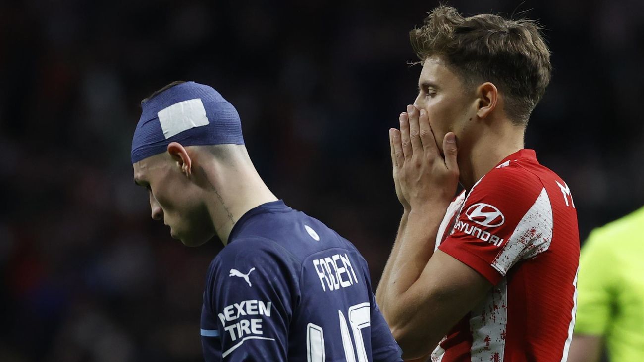 0-0. El Atlético de Madrid se queda sin semifinales tras no poder con el Manchester City