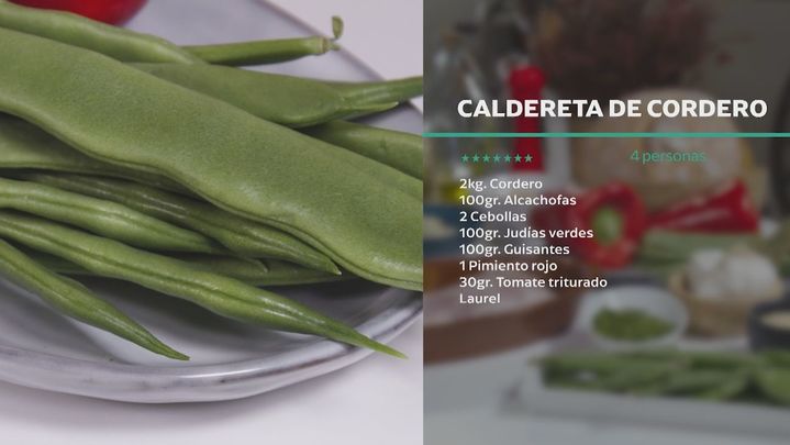 Receta de caldereta de cordero